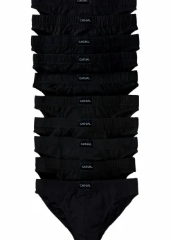 Herren bonprix Slips|Wäsche|Slip mit weicher Baumwolle (10er Pack)