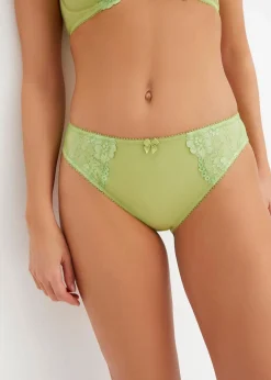 New Slip mit zarter Spitze (2er Pack) Damen Wäsche·Dessous|Wäsche·Höschen