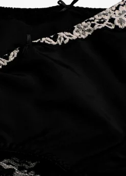 Damen bonprix Wäsche·Dessous|Wäsche·Höschen|Slip mit zarter Spitze (2er Pack)