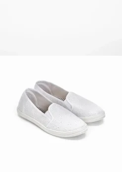 Clearance Slipper mit Lockstickerei Damen Slipper & Halbschuhe|Sommerschuhe
