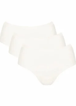 Discount GO Daily Cotton Midi Slip (3er Pack) Damen Wäsche·Baumwollunterwäsche|Baumwollunterwäsche