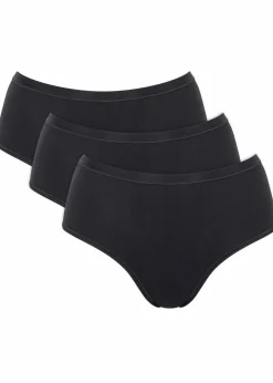 Damen Sloggi Wäsche·Baumwollunterwäsche|Baumwollunterwäsche|GO Daily Cotton Midi Slip (3er Pack)