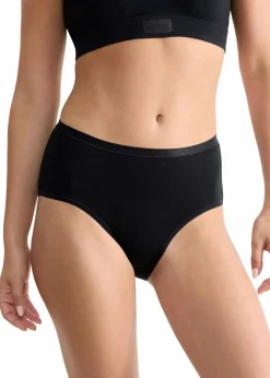 Damen Sloggi Wäsche·Baumwollunterwäsche|Baumwollunterwäsche|GO Daily Cotton Midi Slip (3er Pack)
