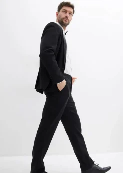 Outlet Smoking-Anzugshose mit Stretchanteil, Slim Fit Herren Große Größen|Hosen