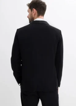 Herren bonprix Große Größen|Anzüge & Sakkos|Smoking-Sakko mit Stretch-Anteil, Slim Fit