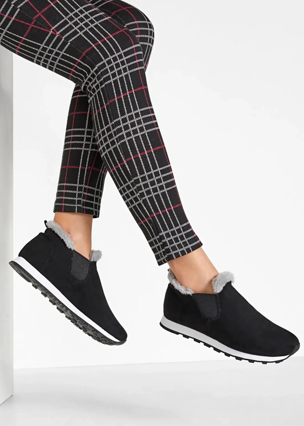 Damen bonprix Sneaker|Schuhe & Accessoires In Spezialgrößen·Elastischer Schaft|Sneaker