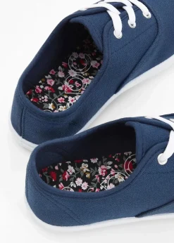 Discount Sneaker aus Baumwoll-Canvas Damen Schuhe & Accessoires In Spezialgrößen·Schuhe In Übergröße|Sneaker