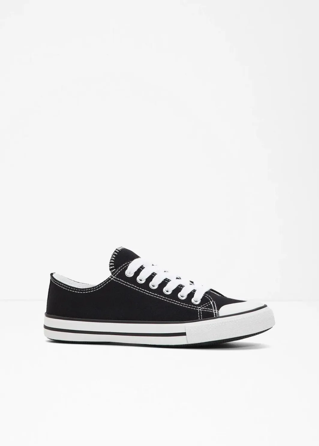 Damen bonprix Sneaker|Sneaker aus Baumwoll-Canvas