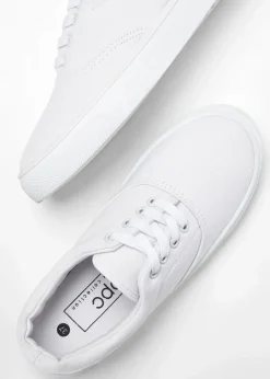 Damen bonprix Schuhe & Accessoires In Spezialgrößen·Schuhe In Übergröße|Sneaker|Sneaker aus Baumwoll-Canvas