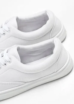 Damen bonprix Schuhe & Accessoires In Spezialgrößen·Schuhe In Übergröße|Sneaker|Sneaker aus Baumwoll-Canvas