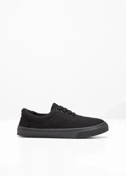 Online Sneaker aus Baumwoll-Canvas Damen Sneaker|Sneaker