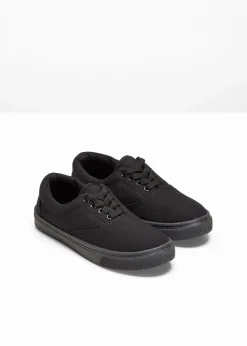 Online Sneaker aus Baumwoll-Canvas Damen Sneaker|Sneaker