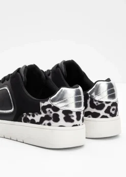 Online Sneaker mit Animal-Details Damen Sneaker