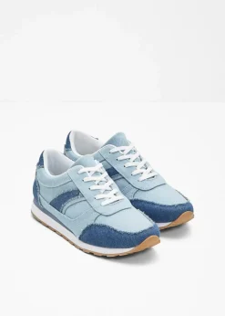 Damen bonprix Sneaker|Sport- & Trekkingschuhe|Sneaker mit Mesh-Einsatz