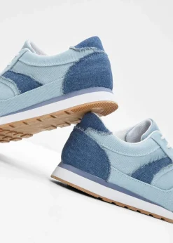 Damen bonprix Sneaker|Sport- & Trekkingschuhe|Sneaker mit Mesh-Einsatz
