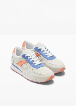 Damen bonprix Sport- & Trekkingschuhe|Sneaker|Sneaker mit Mesh-Einsatz
