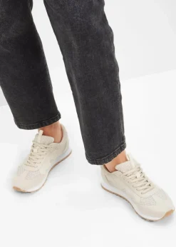 Outlet Sneaker mit Mesh-Einsatz Damen Sneaker