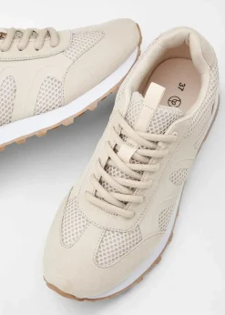 Outlet Sneaker mit Mesh-Einsatz Damen Sneaker