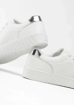 Damen bonprix Sneaker|Sneaker mit Metallic-Details