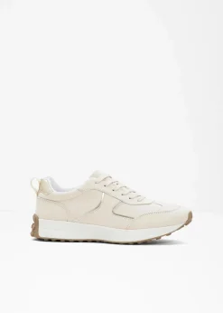 Clearance Sneaker mit Metallic-Details Damen Sneaker