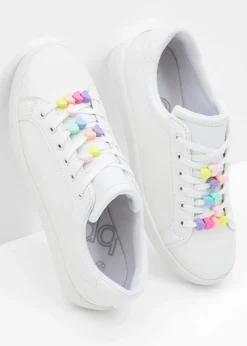 Discount Sneaker mit Perlen Damen Sneaker