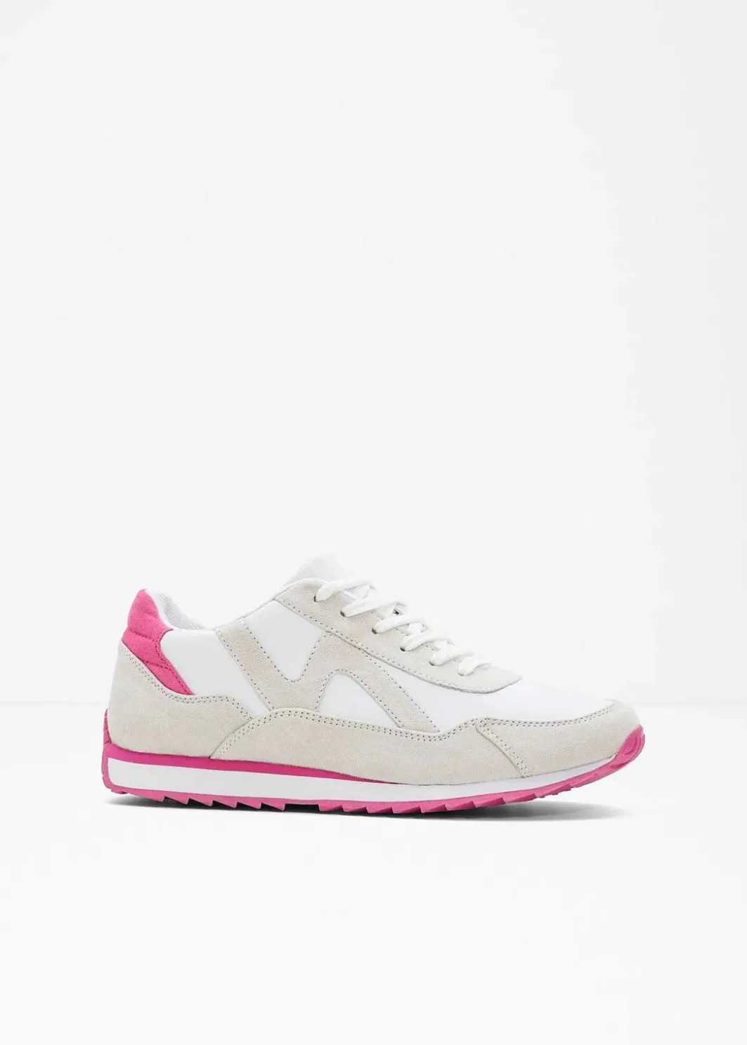 Damen bonprix Sneaker|Sneaker mit Profilsohle