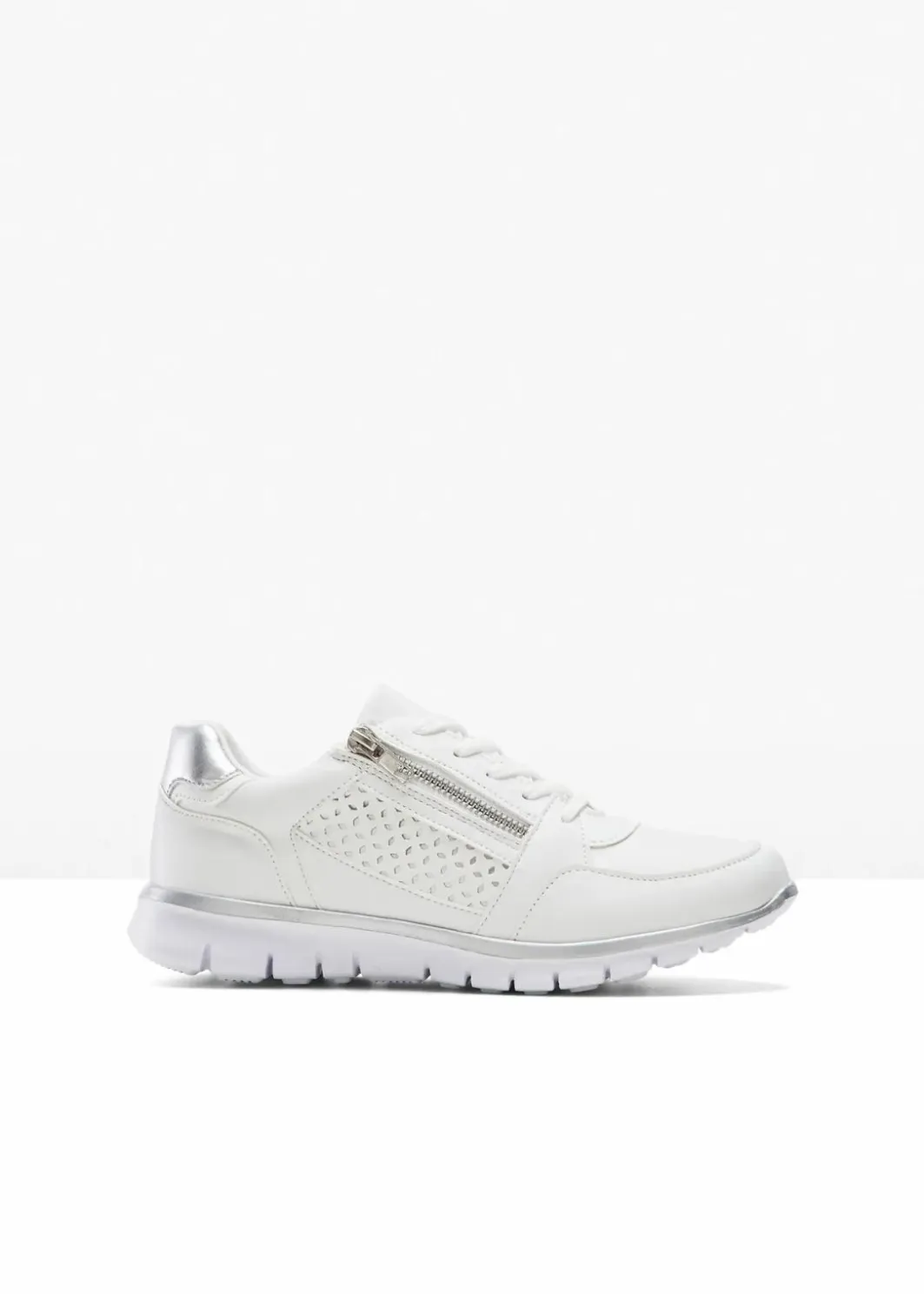 New Sneaker mit Reißverschluss Damen Sneaker|Schuhe & Accessoires In Spezialgrößen·Schuhe In Übergröße