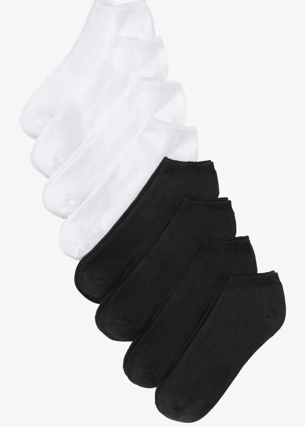Damen bonprix Mehrfachpacks|Jungen·Strümpfe|Sneakersocken mit Bio-Baumwolle (8er Pack)