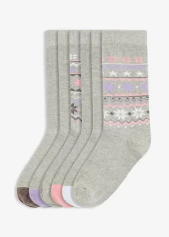 Sale Socken mit Bio-Baumwolle (6er Pack) Damen Mehrfachpacks|Jungen·Strümpfe