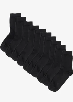Clearance Socken mit Bio-Baumwolle (10er Pack) Damen Mehrfachpacks|Jungen·Strümpfe