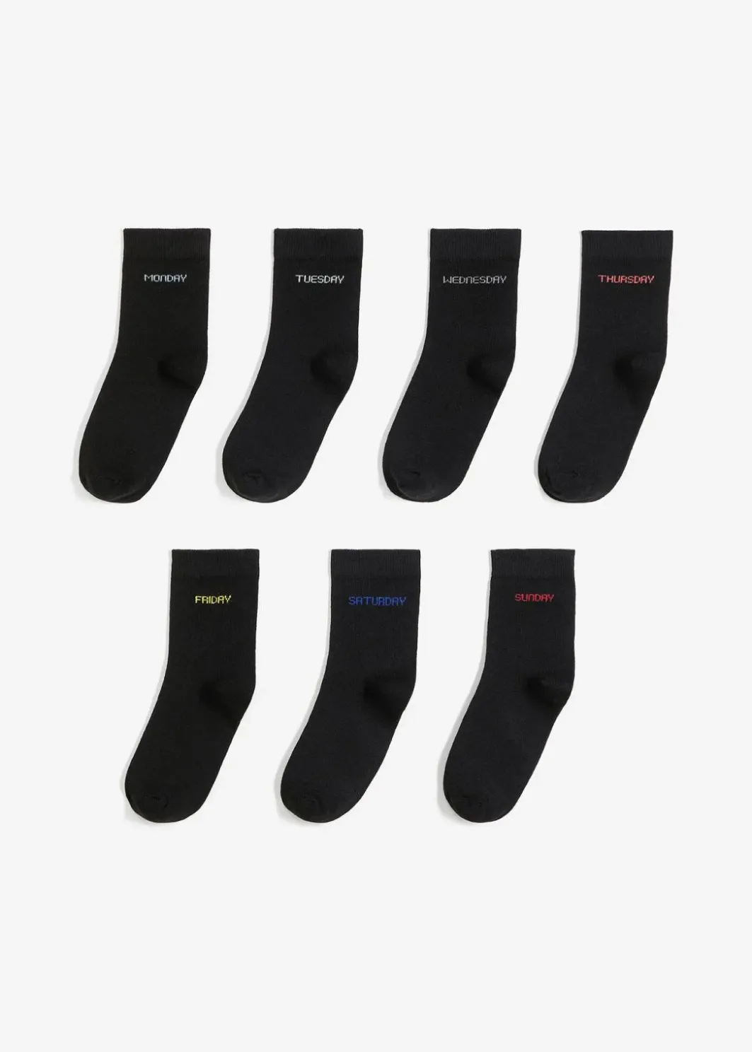 Discount Socken mit Bio-Baumwolle (7er Pack) Damen Socken|Socken