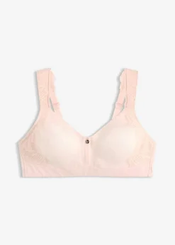 Damen bonprix Wäsche·Dessous|Wäsche·Große Cups D-H|softer Spacer-BH ohne Bügel mit Minimizer-Effekt
