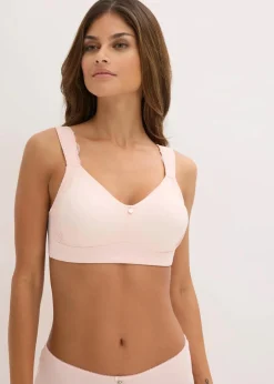 Damen bonprix Wäsche·Dessous|Wäsche·Große Cups D-H|softer Spacer-BH ohne Bügel mit Minimizer-Effekt