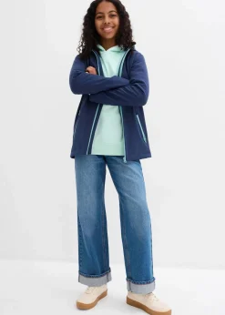 Kinder bonprix Mädchen 9-16 Jahre·Jacken & Outdoor|Mädchen 2-8 Jahre·Nachhaltigere Materialien|Softshelljacke mit Kapuze, wasserabweisend