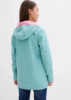 Kinder bonprix Mädchen 2-8 Jahre·Nachhaltigere Materialien|Mädchen 9-16 Jahre·Nachhaltigere Materialien|Softshelljacke mit Kapuze, wasserabweisend