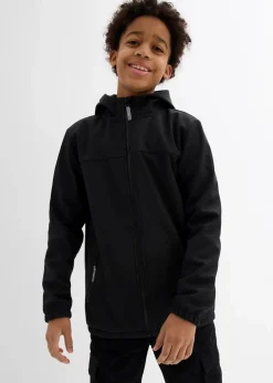Kinder bonprix Jungen 9-16 Jahre·Jacken & Outdoor|Jungen 2-8 Jahre·Nachhaltigere Materialien|Softshelljacke mit Kapuze, wasserabweisend