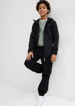 Kinder bonprix Jungen 9-16 Jahre·Jacken & Outdoor|Jungen 2-8 Jahre·Nachhaltigere Materialien|Softshelljacke mit Kapuze, wasserabweisend
