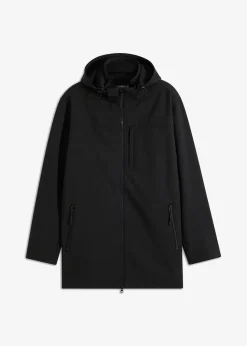 Herren bonprix Outdoorbekleidung|Jacken & Mäntel|Softshell-Parka mit abnehmbarer Kapuze