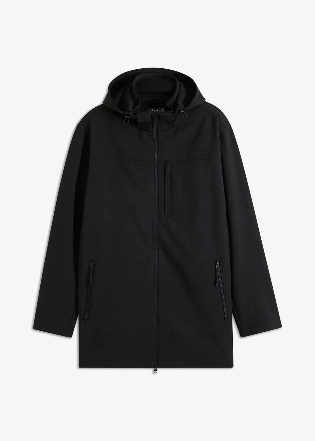 Herren bonprix Outdoorbekleidung|Jacken & Mäntel|Softshell-Parka mit abnehmbarer Kapuze