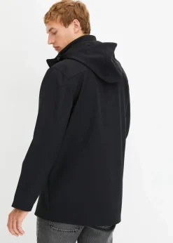 Herren bonprix Outdoorbekleidung|Jacken & Mäntel|Softshell-Parka mit abnehmbarer Kapuze