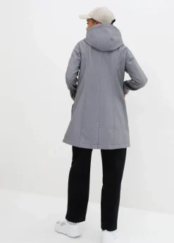Damen bonprix Bekleidung·Hosen|Jacken & Mäntel|Softshell-Parka mit Kapuze