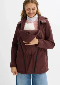Damen bonprix Bekleidung·Blazer|Umstandsmode|Softshell-Tragejacke / Umstandsjacke, weitenregulierbar