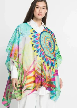 Damen bonprix Ponchos|Schuhe & Accessoires In Spezialgrößen·Tücher & Ponchos|Sommerponcho