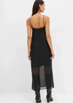 Damen bonprix Bekleidung·Pullover & Strickjacken|Spaghetti-Trägerkleid