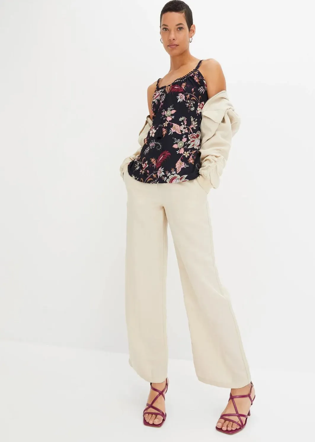 Spaghettiträger-Top Damen Shirts & Tops|Nachhaltigere Materialien