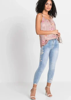 Damen bonprix Nachhaltigere Materialien|Shirts & Tops|Spaghettiträger-Top