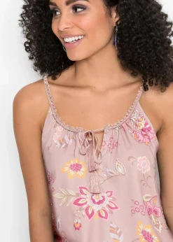 Damen bonprix Nachhaltigere Materialien|Shirts & Tops|Spaghettiträger-Top