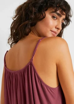 Hot Spaghettiträger-Top aus fließender Viskose Damen Nachhaltigere Materialien|Shirts & Tops