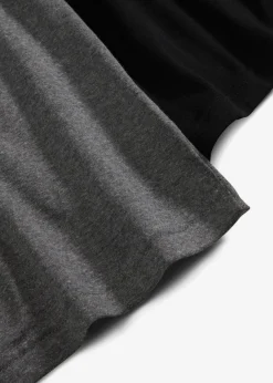 Damen bonprix Shirts & Tops|Basics|Spaghettiträger-Top aus reiner Baumwolle, 2er Pack