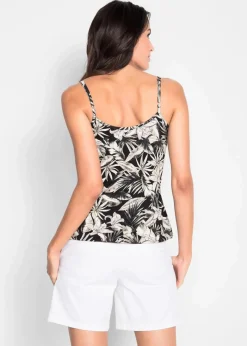 Spaghettiträger-Top aus softem Viskose-Mix Damen Shirts & Tops